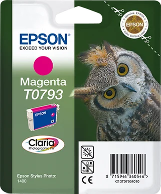 Bläckpatron Epson T0793 Magenta