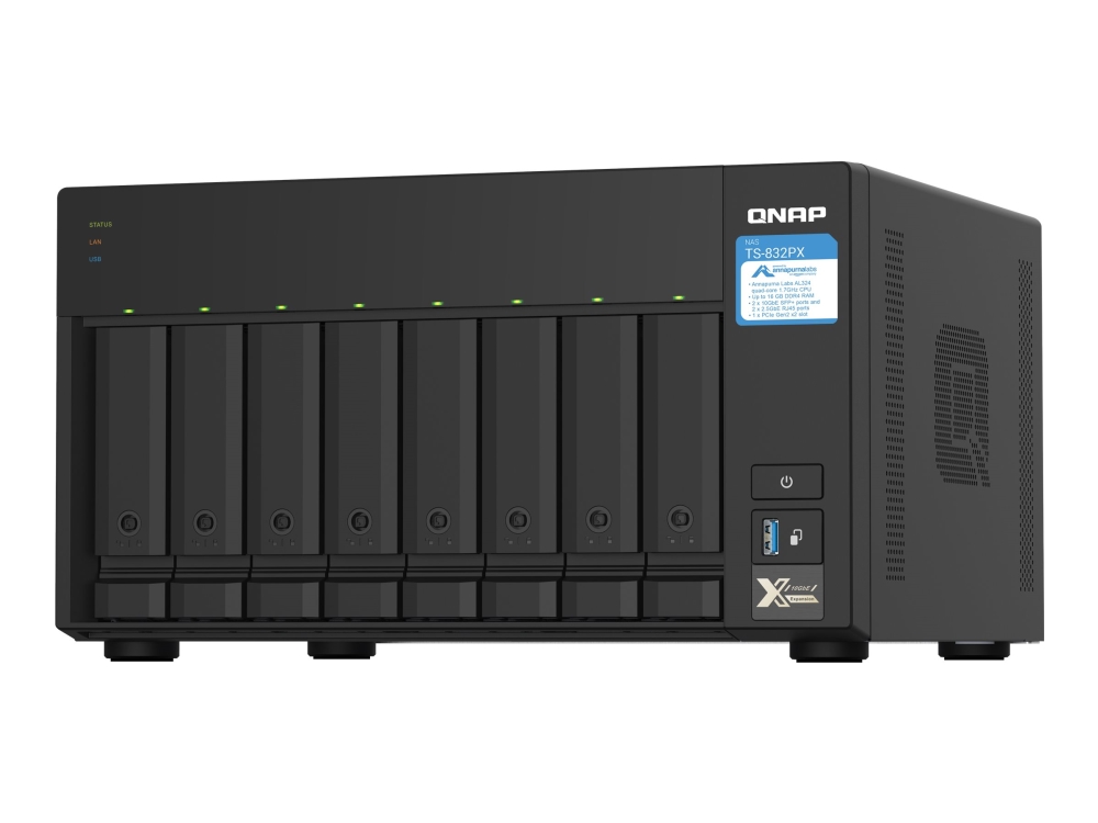 QNAP TS-832PX-4G - NAS Server