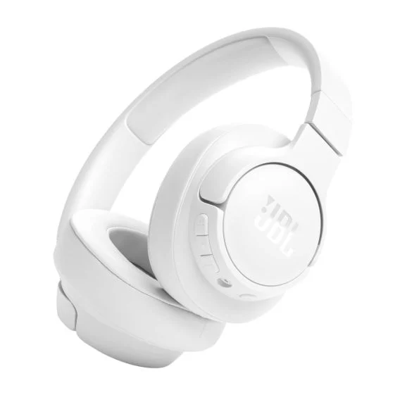 JBL Tune 720BT Bluetooth Hörlurar, vit