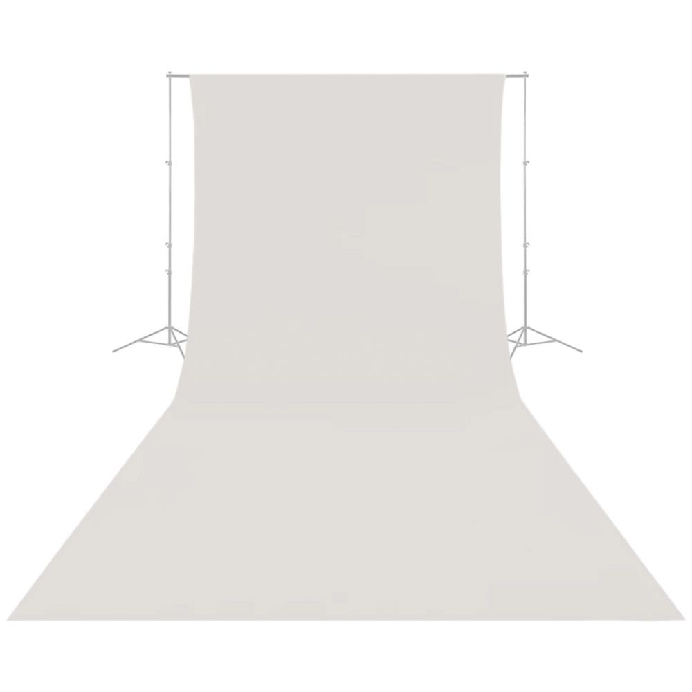 Caruba Wrinkle Resistant Backdrop Bakgrund 2.6x6m, vit