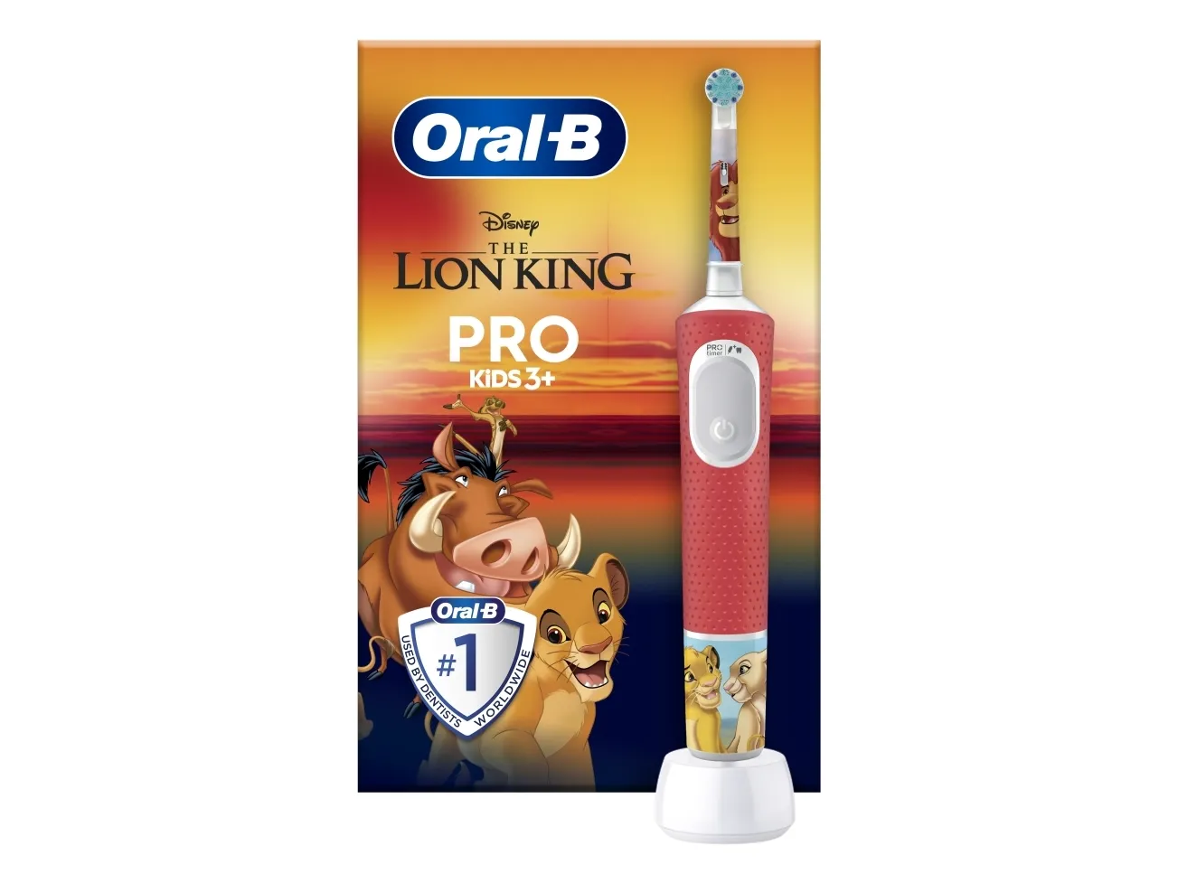 Oral-B Vitality Pro Kids eltandborste, Lion King, bild 3