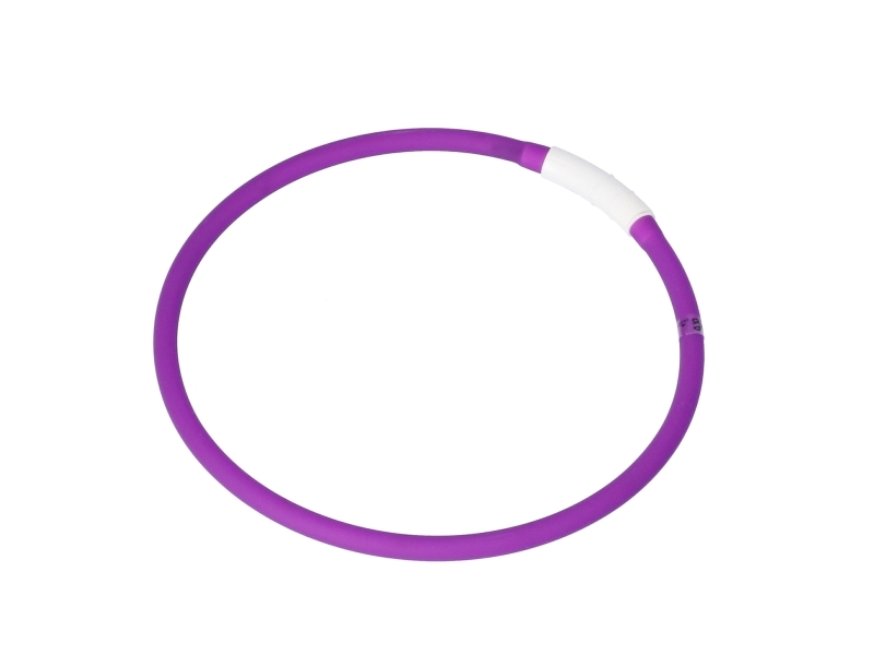 DOGMAN LED-ring silikon Lila 20-65cm