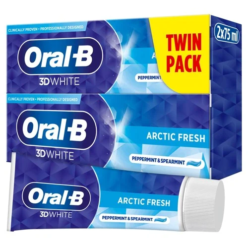 Oral-B 3Dwhite Arktiskt Fräsch, vitgörande Tandkräm 150ml, bild 2