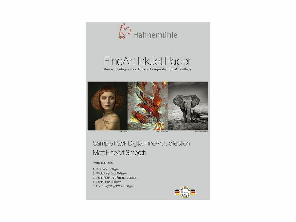 Digital FineArt - Sample Pack Matt Smooth A4