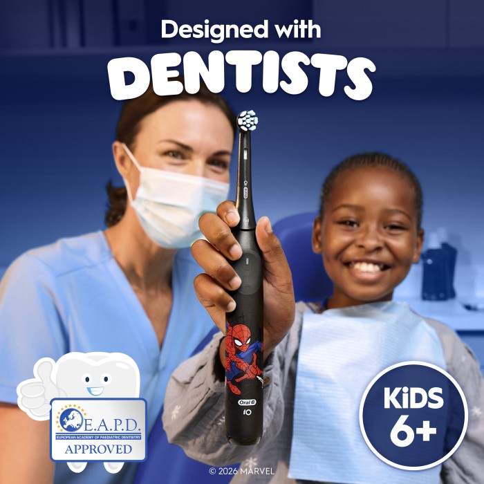 Oral-B iO Kids Spider-Man borsthuvuden, 3-pack, bild 3