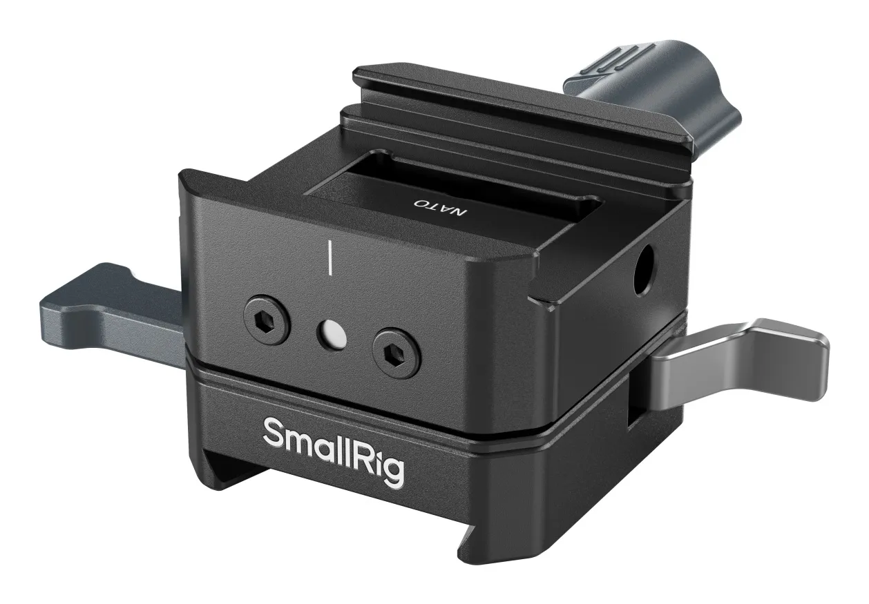 SmallRig 5690 V-Mount Battery Mount Plate Kit for Arca-Swiss Plate / NATO Rail