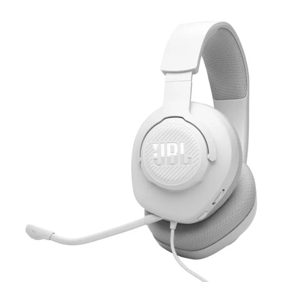 JBL Quantum 100M2 gamingheadset (vit), bild 2