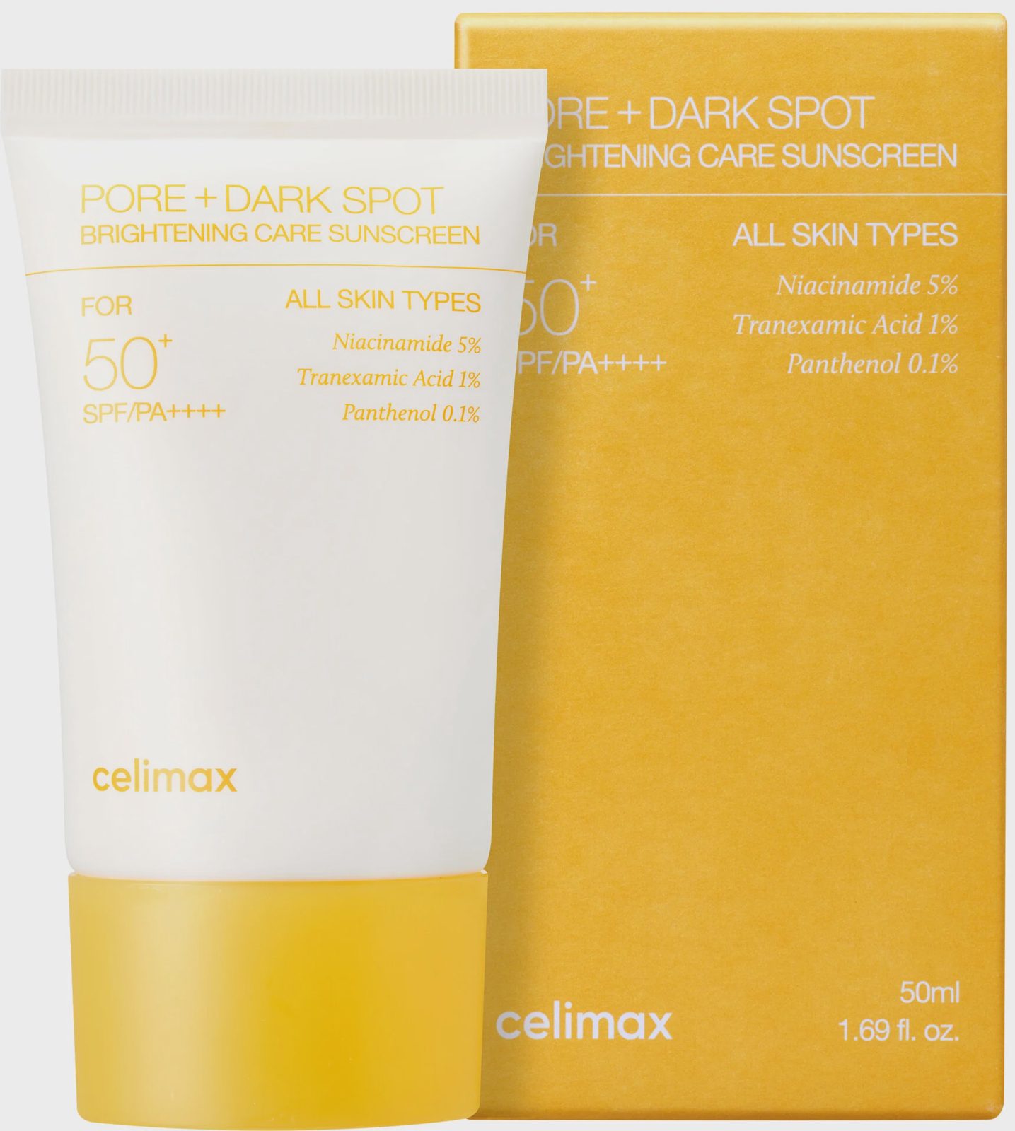 Celimax Pore+Dark Spot Brightening Care Sunscreen 50 ml, bild 2