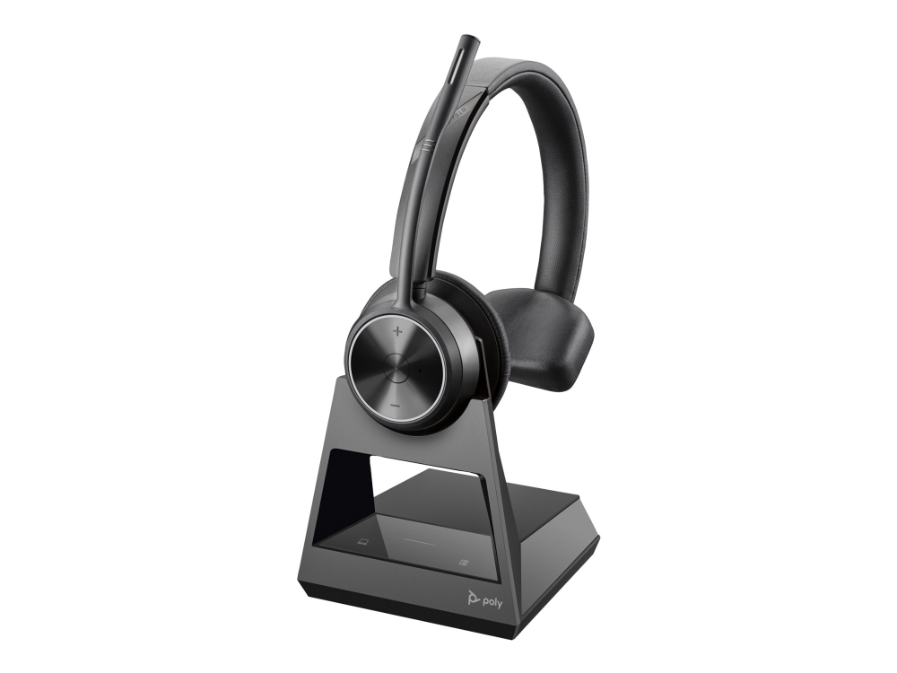 HP Poly Savi 7310 UC headset, mono, on-ear, DECT, USB-A, svart