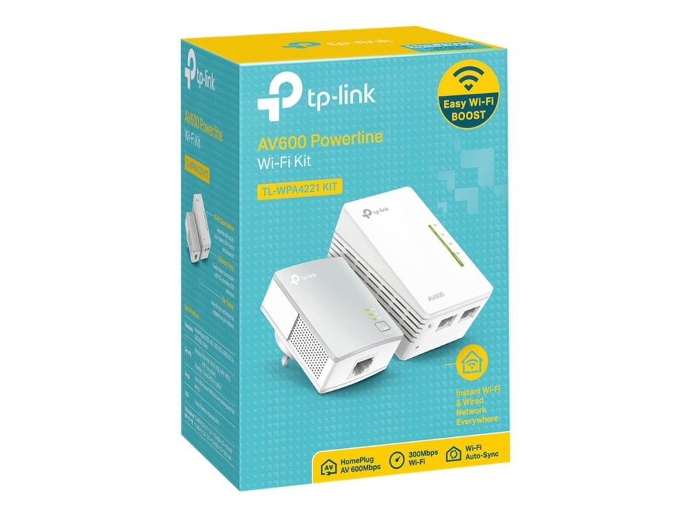 TP-Link TL-WPA4221 KIT V5 Powerline Wi-Fi Starter Kit, bild 2