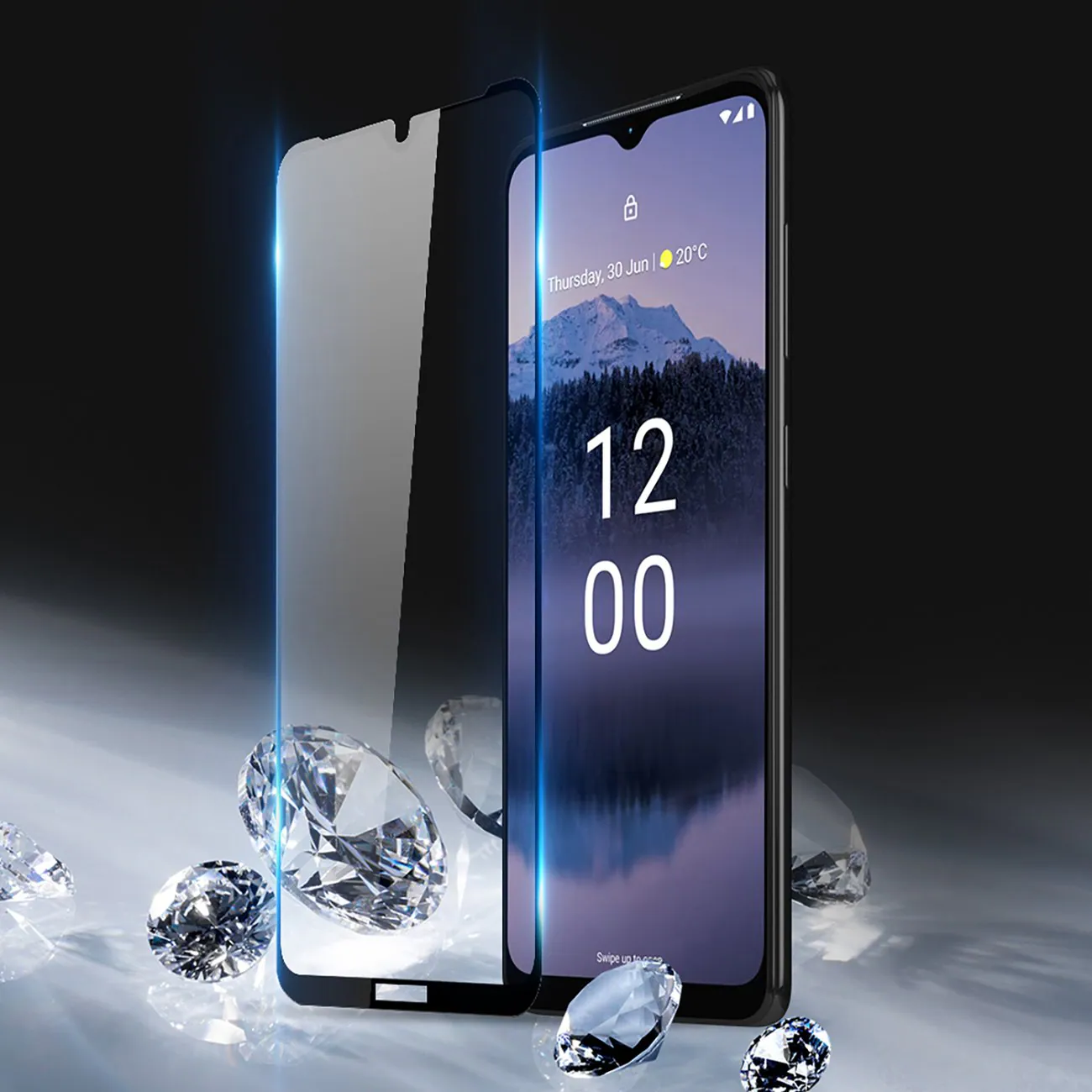 Dux Ducis 10D härdat glas härdat glas för $ 0000080n G11 Plus 9H med svart ram, bild 5