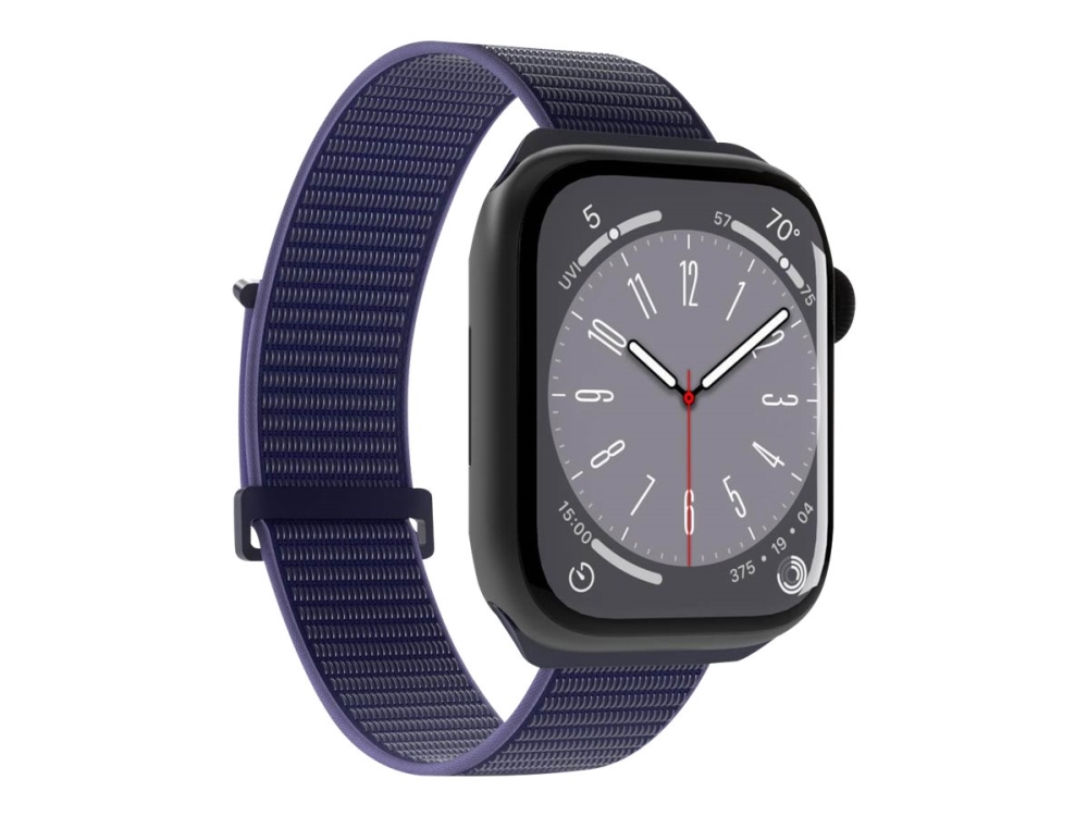 Puro Apple Watch 42-49mm nylonband (blått)