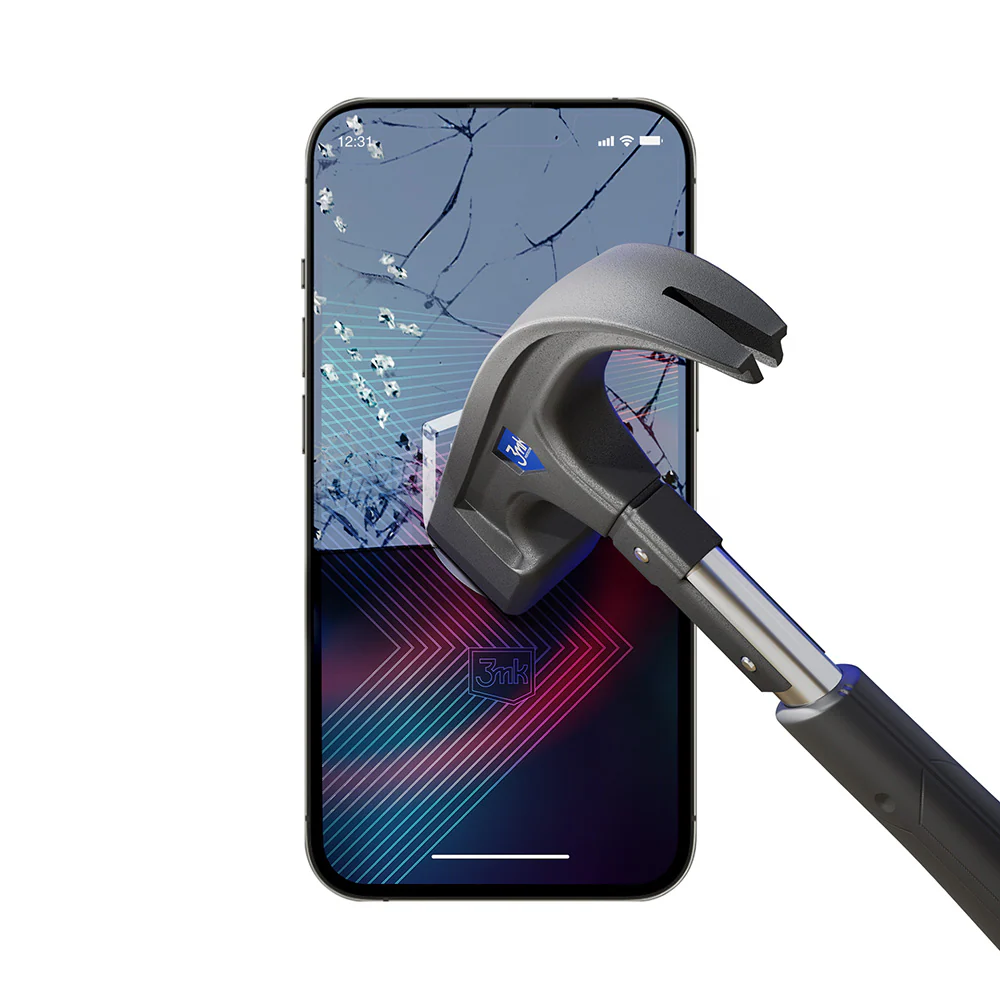Härdat glas för iPhone 14 Pro Max / 14 Plus Hybrid Flexi 7H från 3mk FlexibleGlass-serien, bild 3