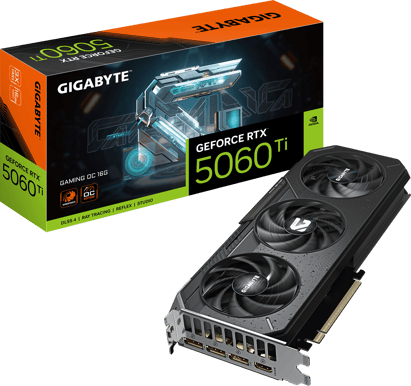 Gigabyte GeForce RTX 5060 Ti 16GB Gaming OC