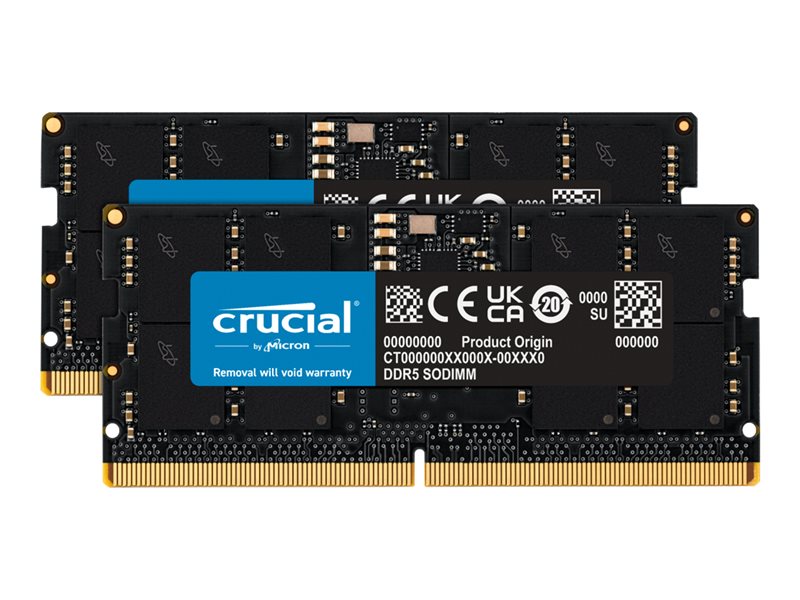 Crucial 32GB (2x16) DDR5 CL40 4800MHz, bild 4
