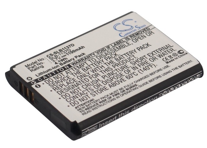 Batteri till Kamera för Samsung Digimax L74W, NV100HD, NV106 HD m.fl., bild 3