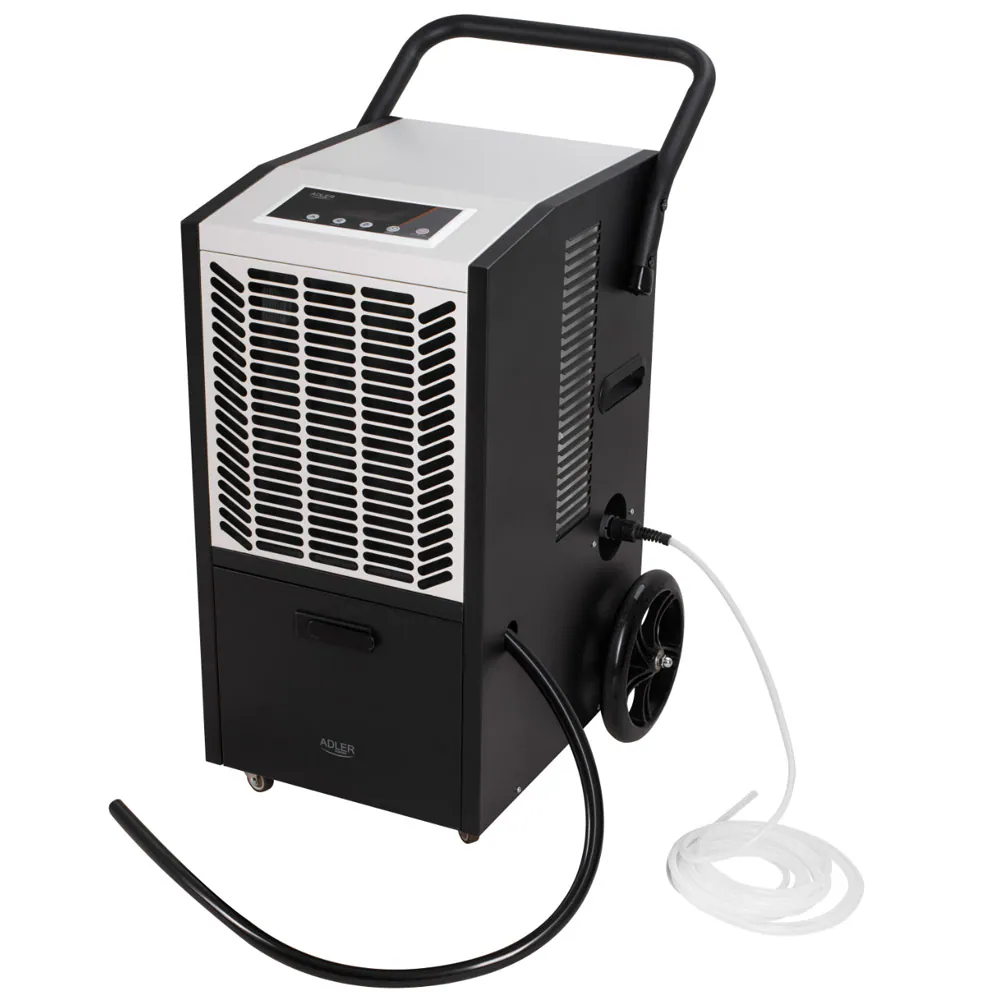 Adler AD 7864 industriavfuktare 50 L/24 h kompressor, svart