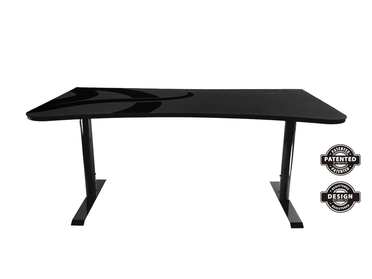 Arozzi Arena Gaming Skrivbord - Large - Mörkgrå, bild 4
