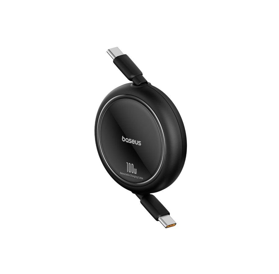 Baseus USB-C till USB-C kabel 100W, 1m - Svart