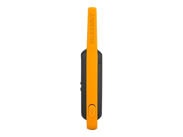 Motorola Talkabout T82 Extreme komradio 446 MHz 16 kanaler 4-pack svart/orange