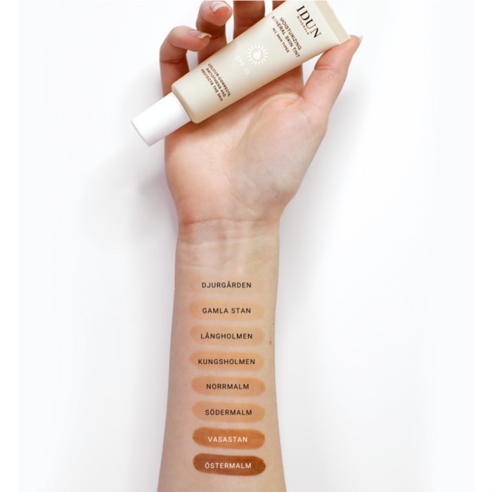 IDUN Minerals Moisturizing Mineral Skin Tint Vasastan Tan/Deep 27 ml