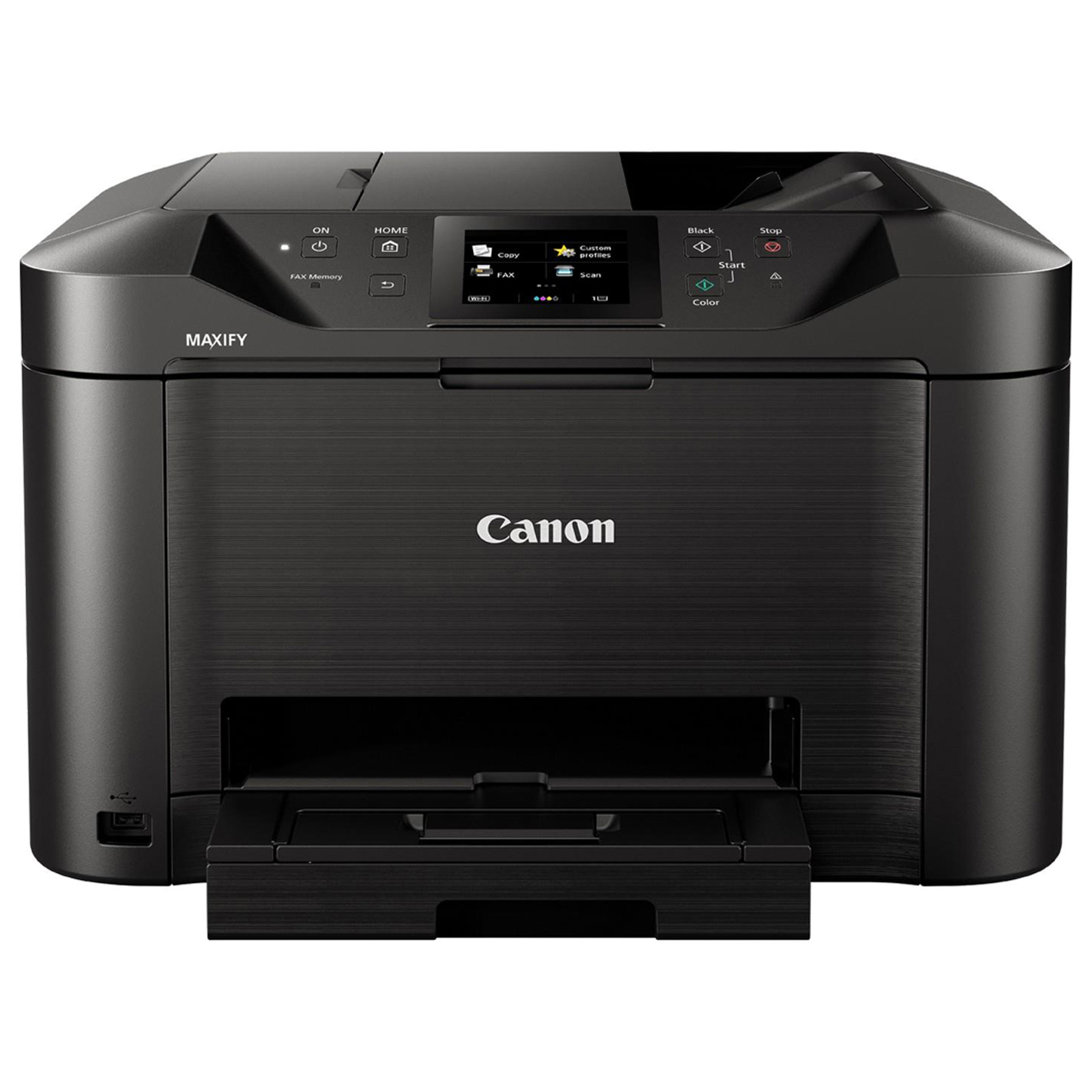 Canon MAXIFY MB5150, skrivare + scanner + kopiator, 24/15,5 ppm ISO, 1200x1200 dpi scanner, duplex, USB/LAN/WiFi, Airprint, bild 3