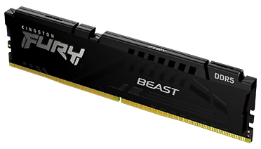 Kingston 16GB (1x16GB) DDR5 5200MHz CL40 FURY Beast