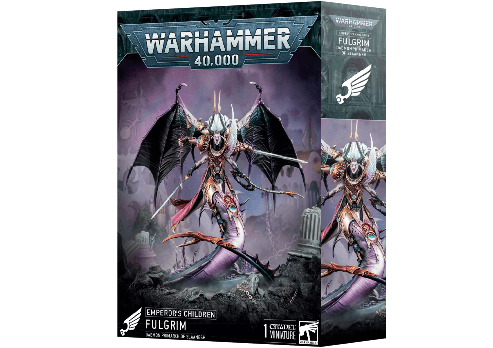 Warhammer 40K Emperors Children - Fulgrim Daemon Primarch of Slaanesh