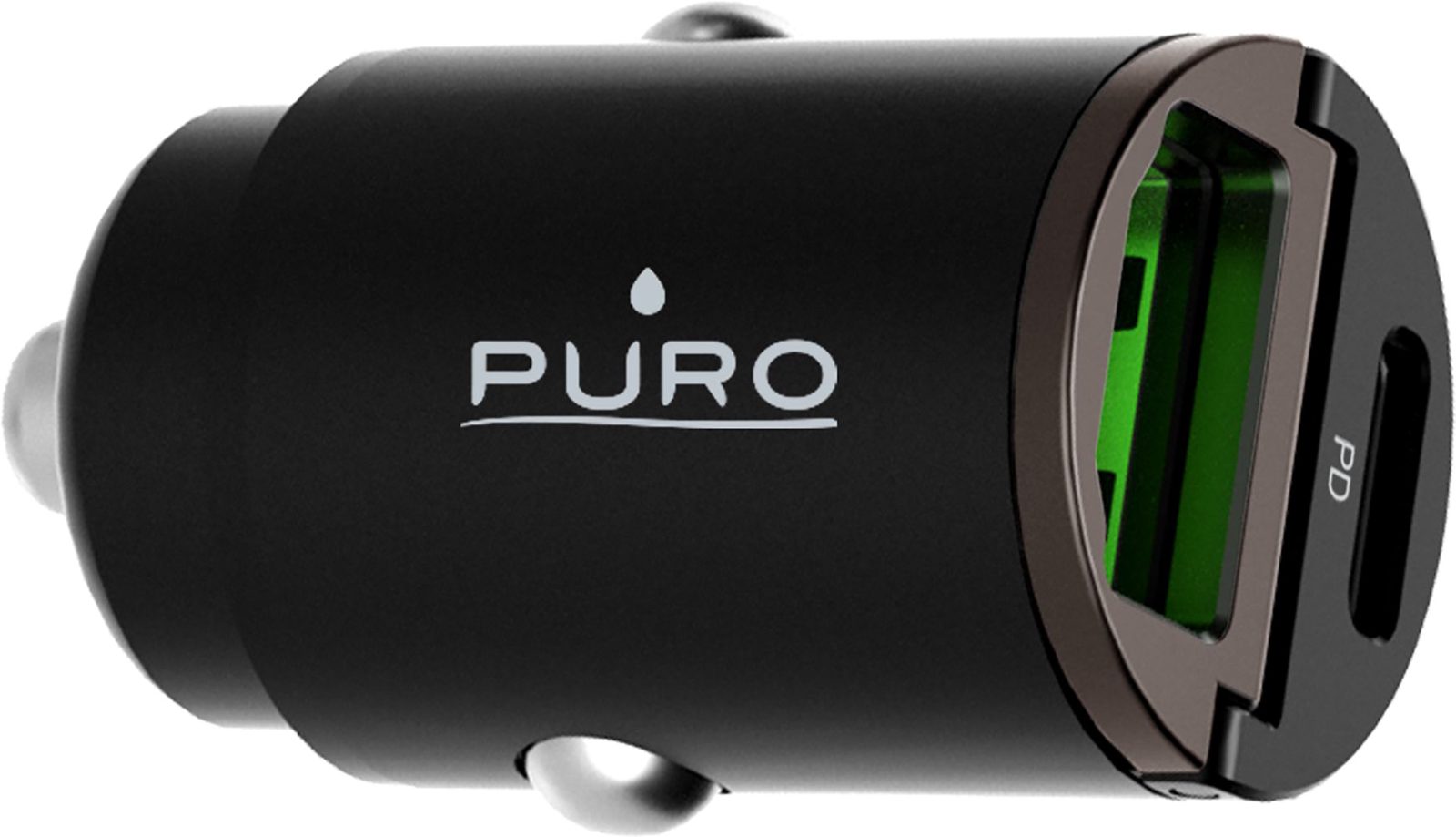 BIG BEN PUROCAC30WUSBACBK, Automatisk, Cigarr tändare, Svart