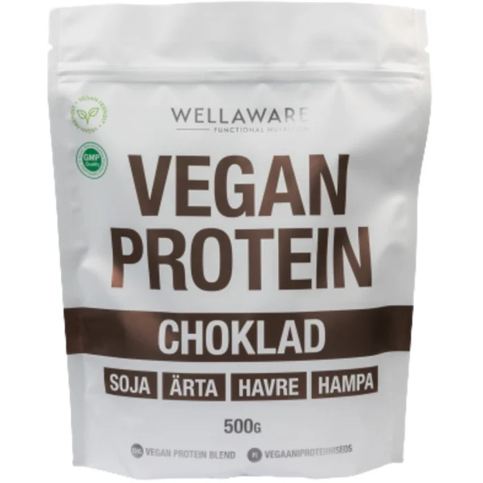WellAware Vegan Protein Choklad 500 g