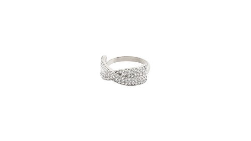 PILGRIM - SHEA Crystal Ring - Silver Plated, bild 3