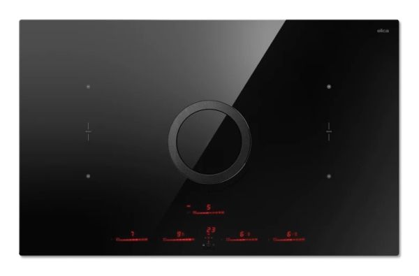 Elica NikolaTesla Switch EVO BL/A/83 2-i-1 induktionshäll med fläkt 83 cm svart