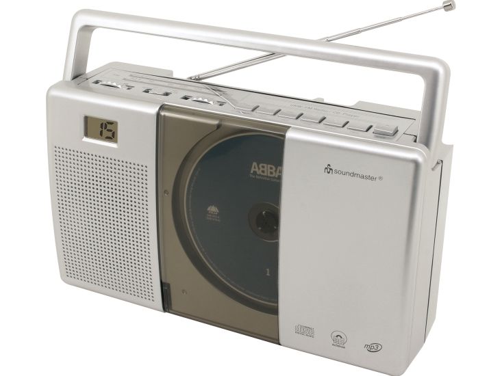CD-radio soundmaster RCD1185 FM Grå