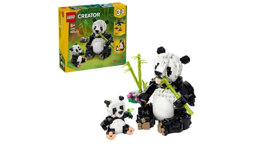 LEGO Creator Vilda djur: pandafamilj 31165, bild 3