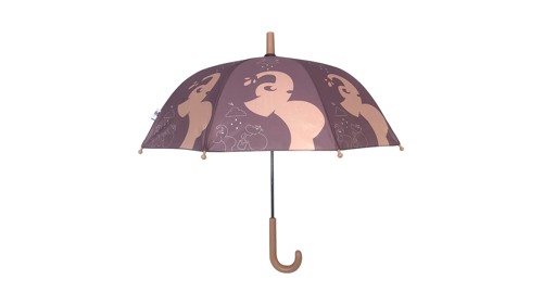 Follow the Duck - Umbrella with Elephant Print - Blush Rose - 64 cm, bild 3