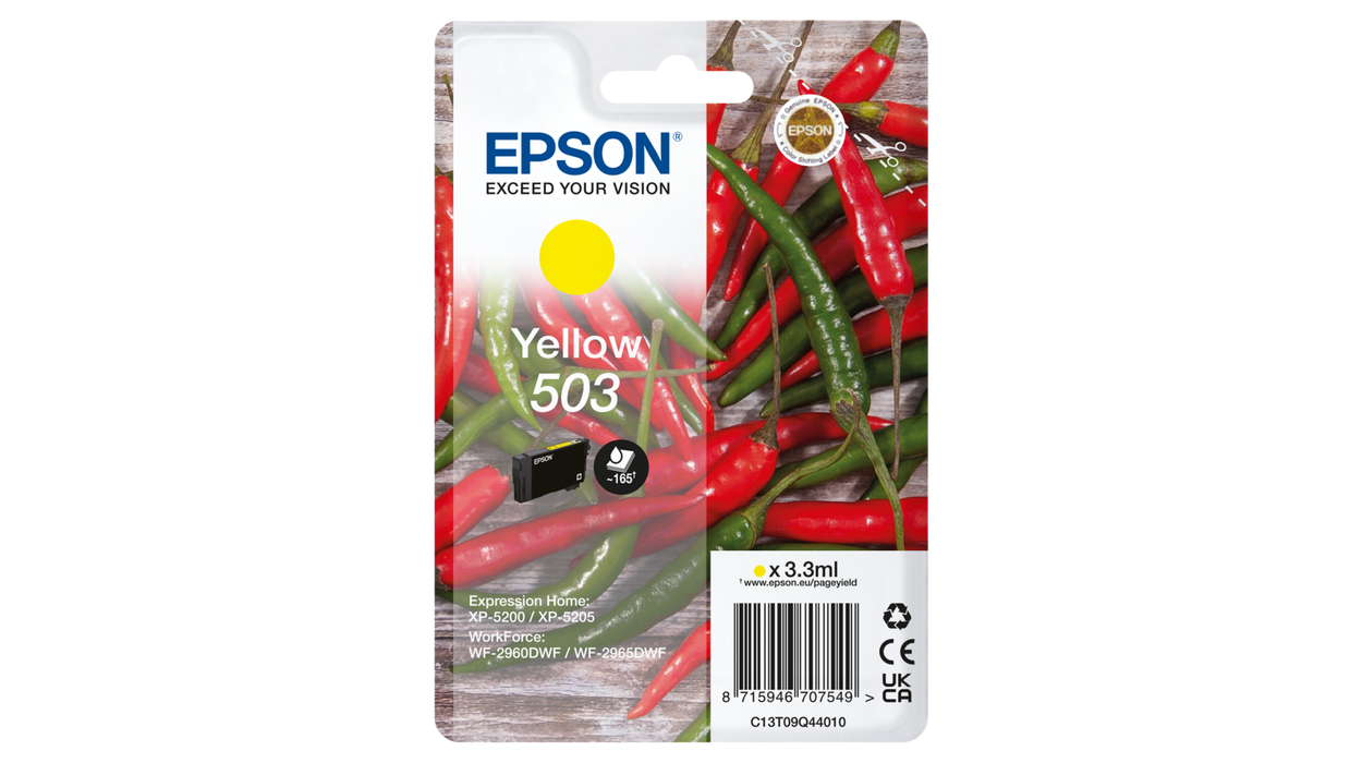 Epson 503 Gul, 165 sidor, bild 2