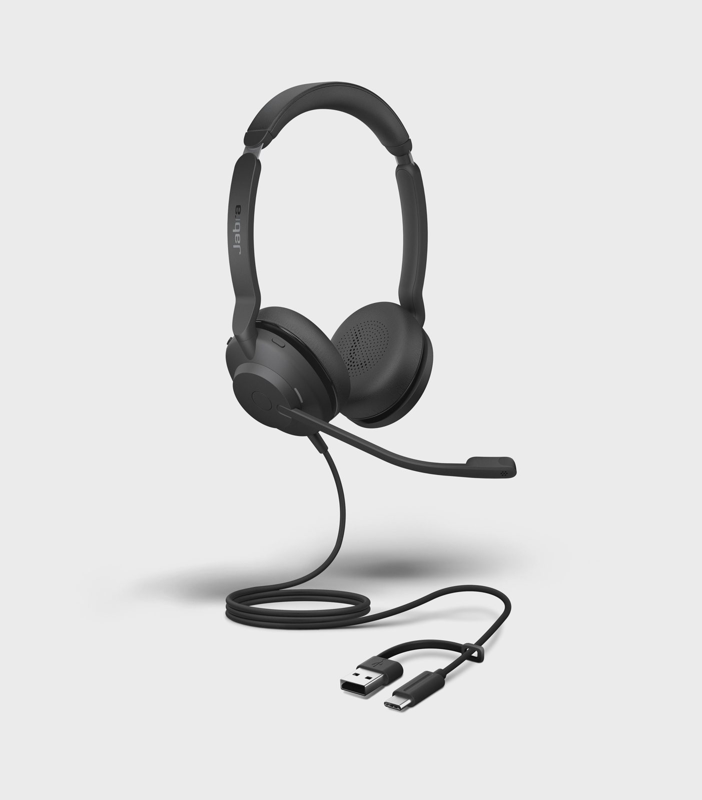 Jabra Evolve2 30 SE USB-C/USB-A UC Stereo Svart