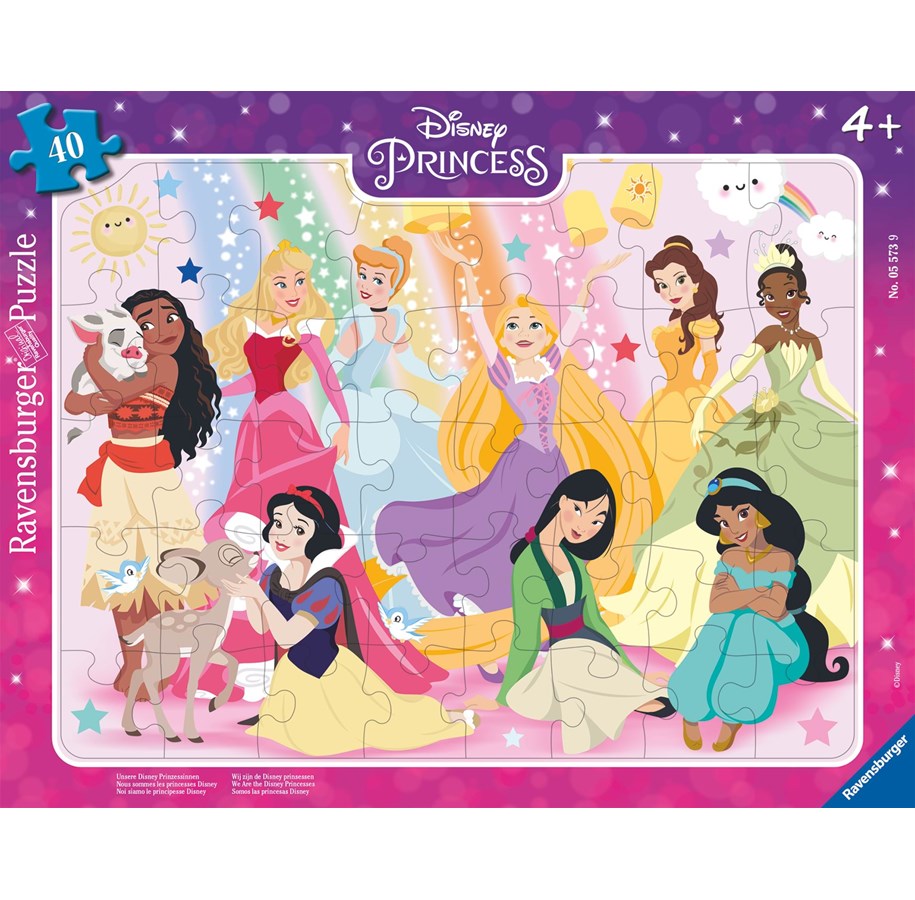 Ravensburger Rampussel: Disney Prinsessor 40 Bitar