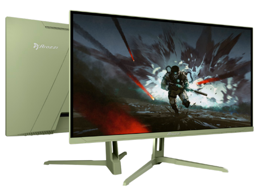 Arozzi Nova 25" E-Sport Forest Green IPS FHD 400Hz, bild 3