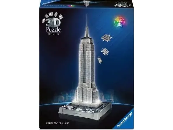 Ravensburger Iconics Empire State Building LED 216 Bitar