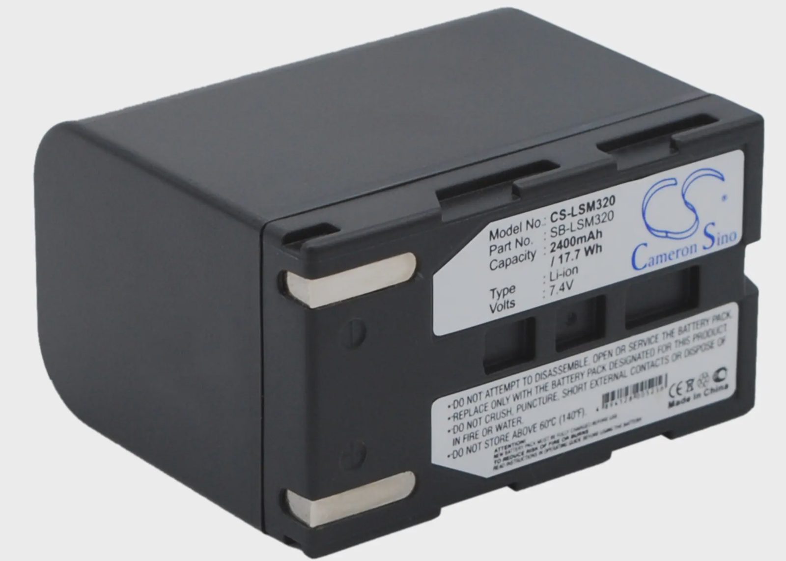 Batteri till Kamera för Samsung VP-D351i, VP-DC161Wi, VM-DC560K m.fl.