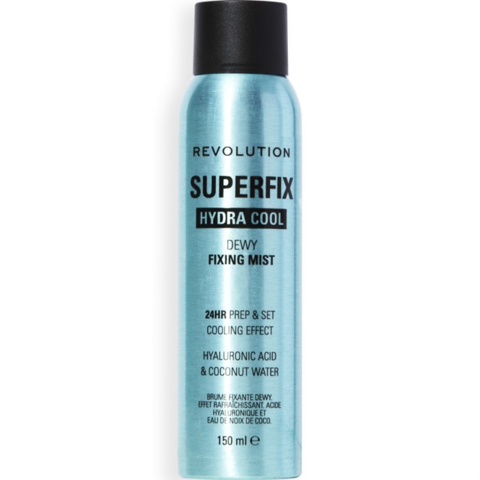 Revolution Beauty London Superfix Hydra Cool Prep + Fix Continous Fixing Mist 150 ml