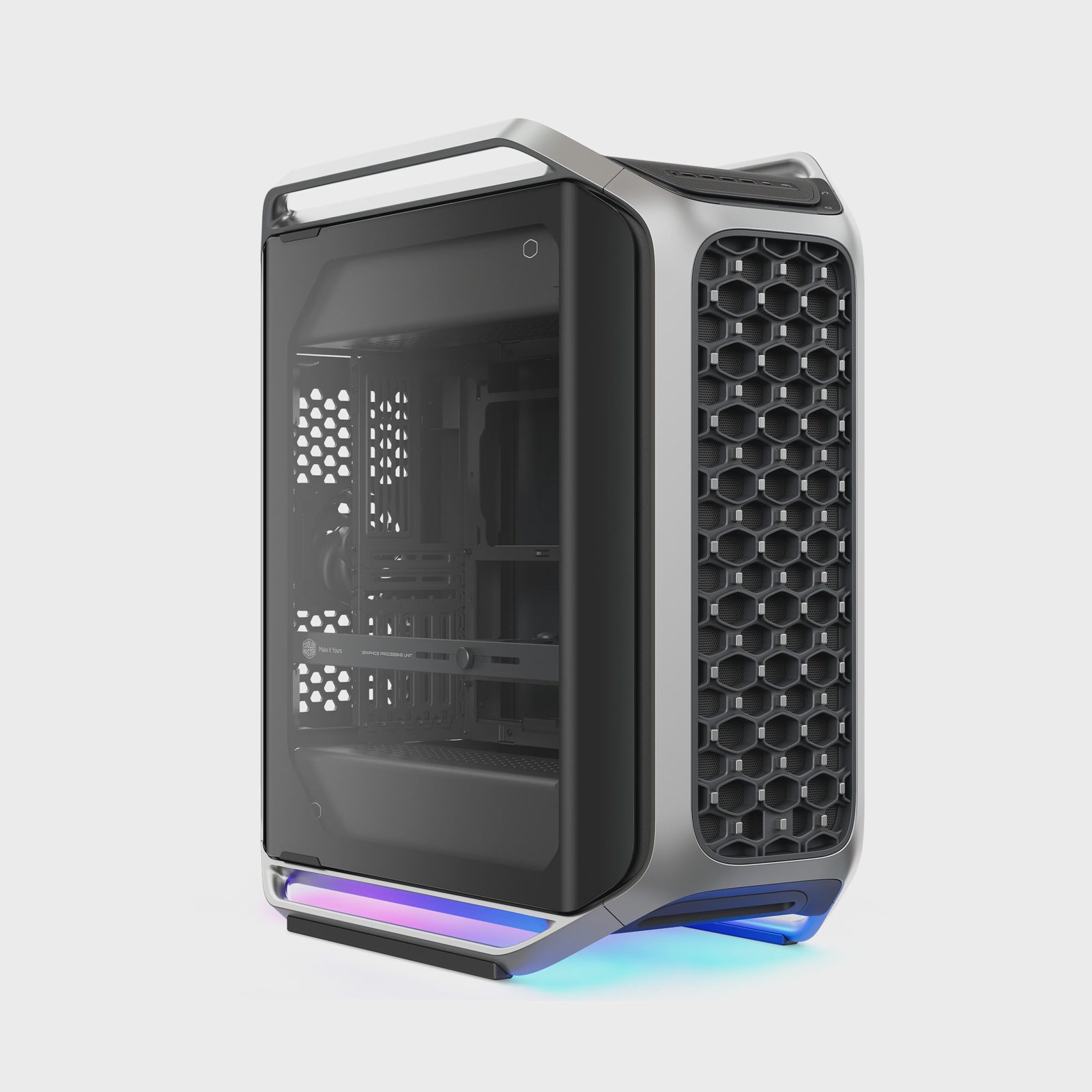 Cooler Master Cosmos Alpha, ATX, TG, RGB - Silver