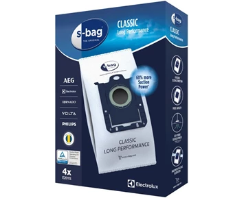 S-bag Classic Long Performance dammsugarpåsar E201S för Electrolux/Philips, bild 5