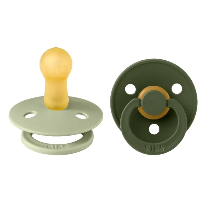 BIBS Colour 2-pack Latex Size 2 Sage/Hunter Green