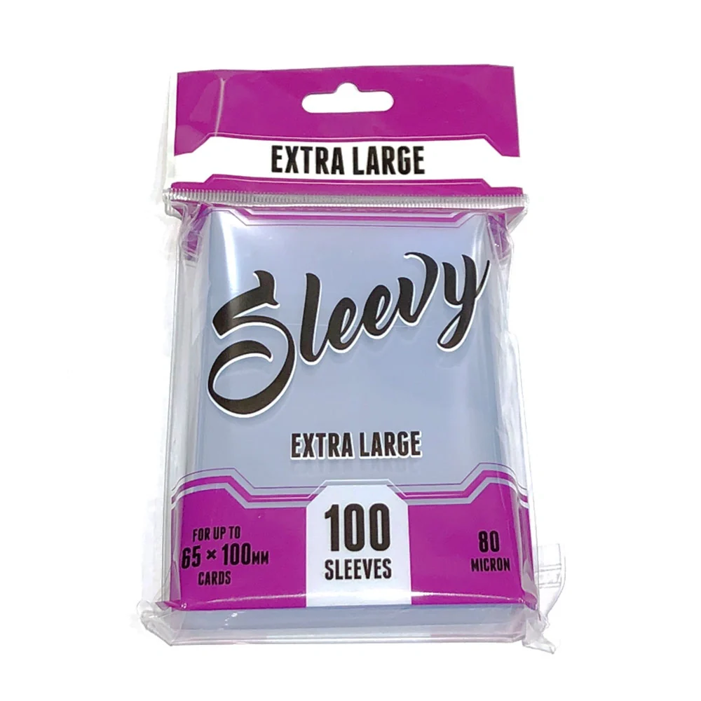 Sleevy XL Clear (100 sleeves for 65x100 mm cards)