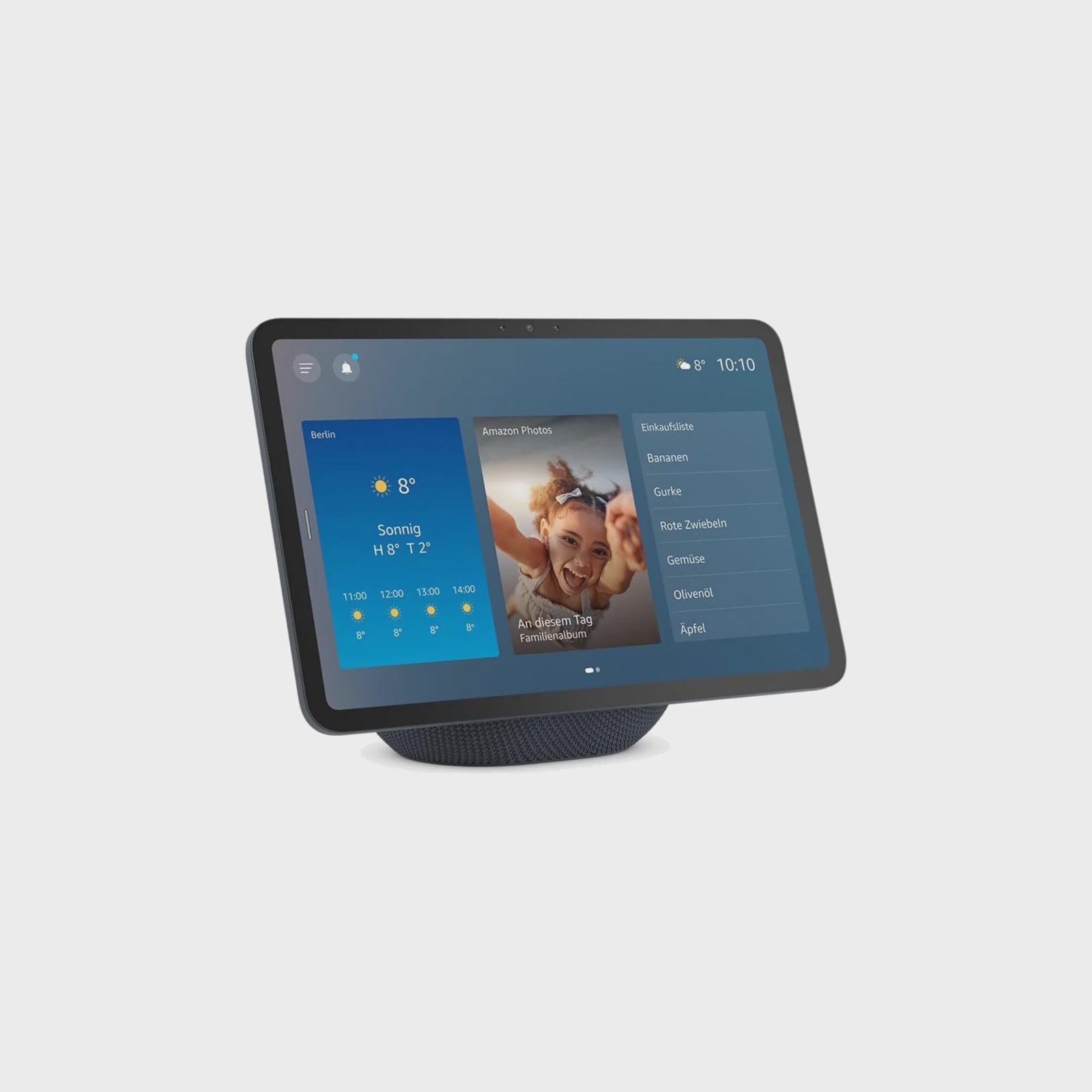 Amazon Echo Show 8 - Smart display - LCD 8.7 - trådlös - Wi-Fi 6, Bluetooth - Appkontrollerad - grafit