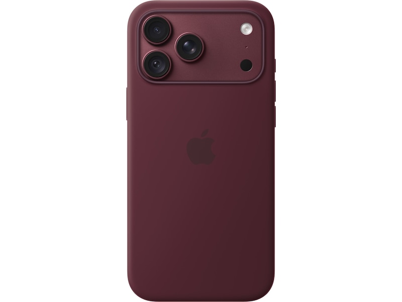 Apple iPhone 18 Pro Max silikonskal med MagSafe, Burgundy, bild 3
