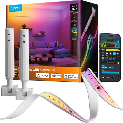 Govee Strip Light With Skyline Kit smart belysningskit, 4 m