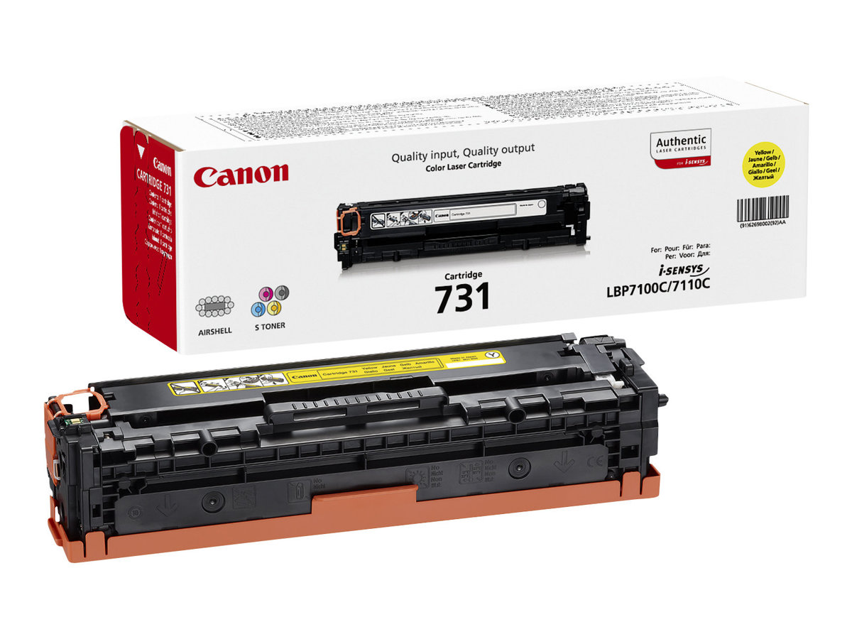 Canon 731 toner (6269B002), gul